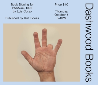 Luis Corzo book signing for PASACO, 1996
