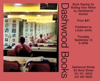 Abdulhamid Kircher book signing for Rotting from Within