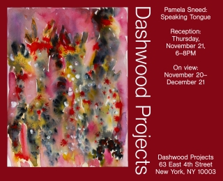 Pamela Sneed reception for Speaking Tongue at Dashwood Projects