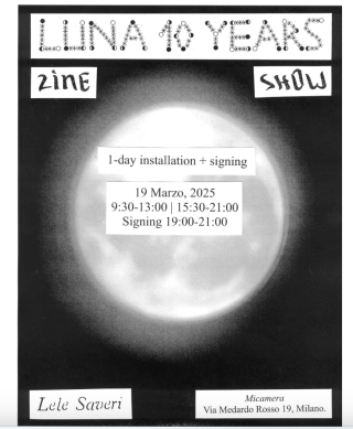Lele Saveri book signing at MiCamera in Milan