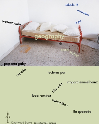  Zora Sicher signing for Geography at La Americana