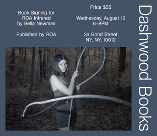 Bella Newman book signing for ROA Infrared
