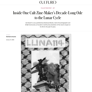 Cultured Magazine: Lele Saveri’s Luna 10 Years Exhibition