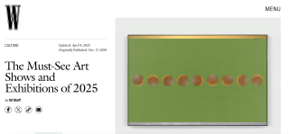 W Magazine: Must See shows of 2025