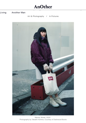AnOther Magazine: Takashi Homma’s "Portrait of J"