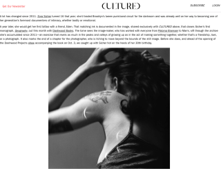 Cultured Magazine for Zora Sicher's "Geography"