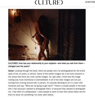 Cultured Magazine for Zora Sicher's "Geography"