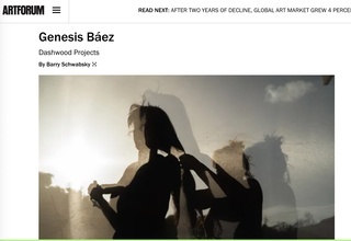 Art Forum: Genesis Báez Exhibition
