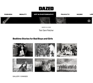 DAZED interview: Larry Clark & James Gilroy exhibition at Dashwood Project